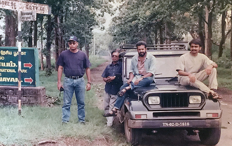 Photo-stop at Mudumalai National Park